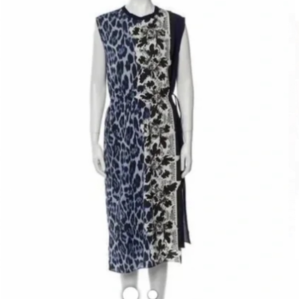 Alberto Makali Dresses Alberto Makali Animal Print Midi Length Dre Alberto Makali Dresses Alberto Makali Animal Print Midi Length Dre